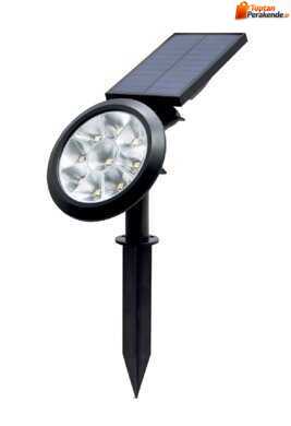 Cata Ct-7320 18w Solar Bahçe Armatürü Yeşil Işık